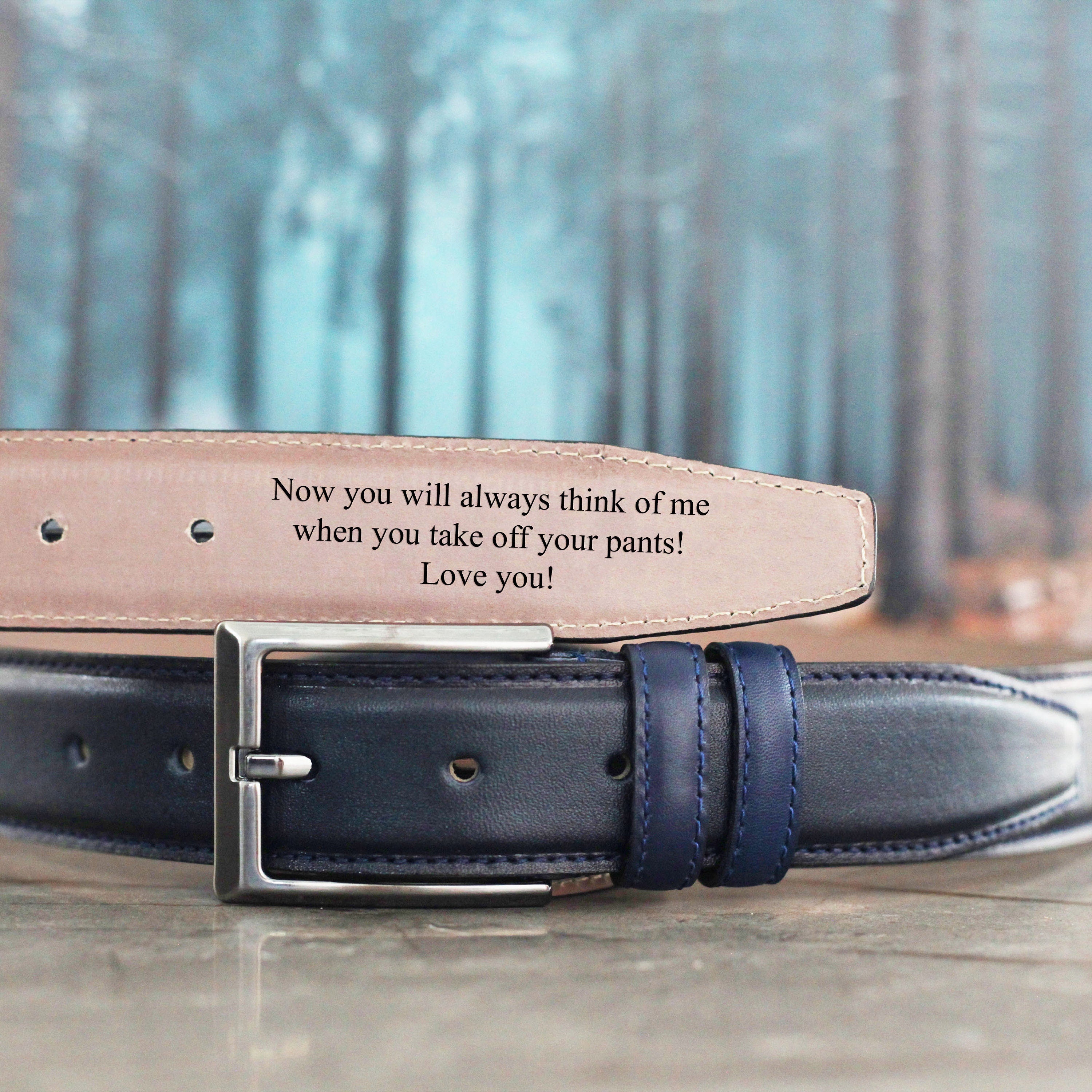 Personalized Real Leather Belt: Custom classic Belt, Men's Gift For Him, Anniversary, Valentine's Day Gift For Men
