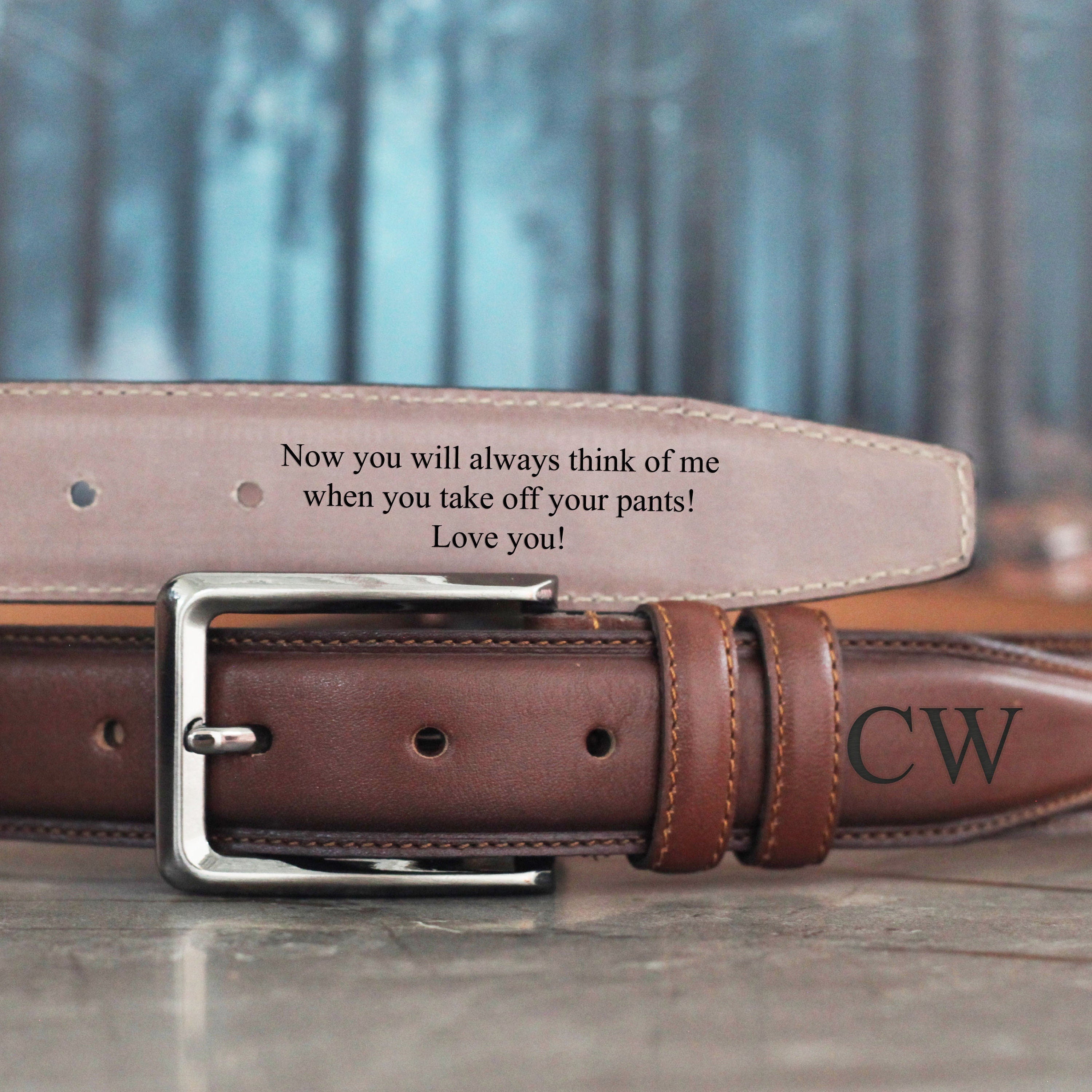 Personalized Real Leather Belt: Custom classic Belt, Men's Gift For Him, Anniversary, Valentine's Day Gift For Men