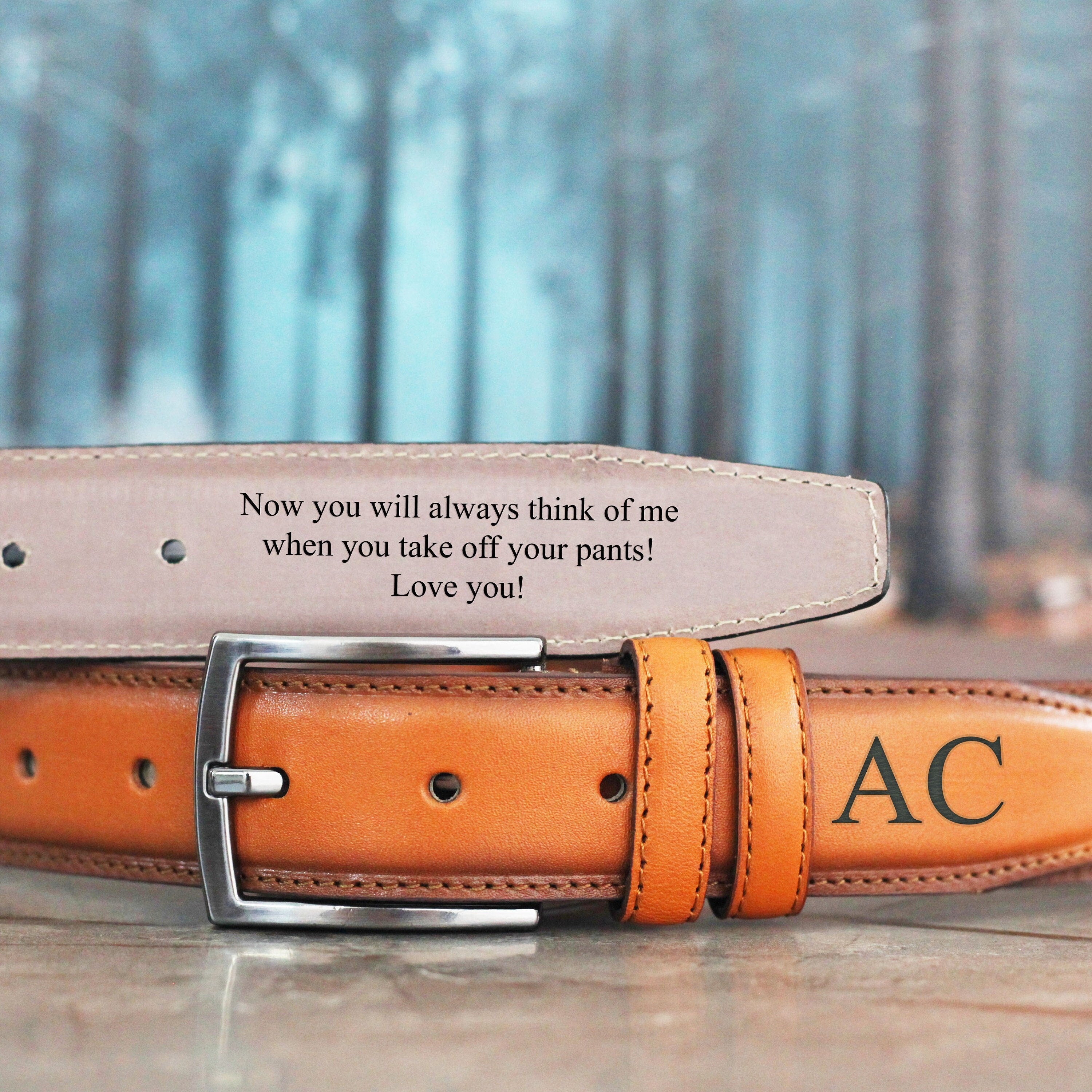 Personalized Real Leather Belt: Custom classic Belt, Men's Gift For Him, Anniversary, Valentine's Day Gift For Men