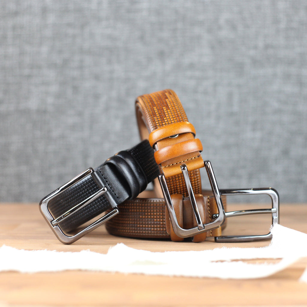 Custom Handmade Belt - Father's Day Gift - Anniversary Gift - Engraved Leather Belt - Grooms Men Gift - Genuine Leather - Gift for Boyfriend