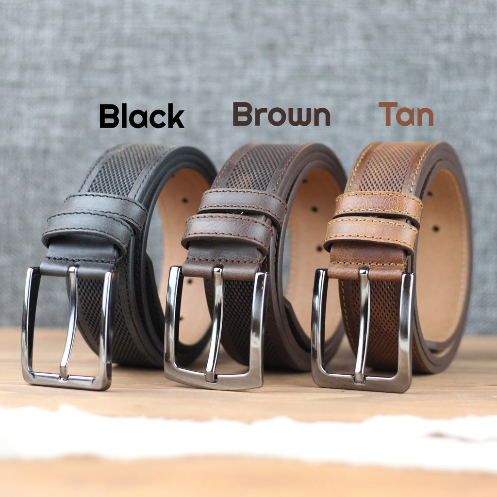 Custom Handmade Belt - Anniversary Gift - Father's Day Gift - Engraved Leather Belt -Grooms Men Gift- Genuine Leather - Gift for Boyfriend -