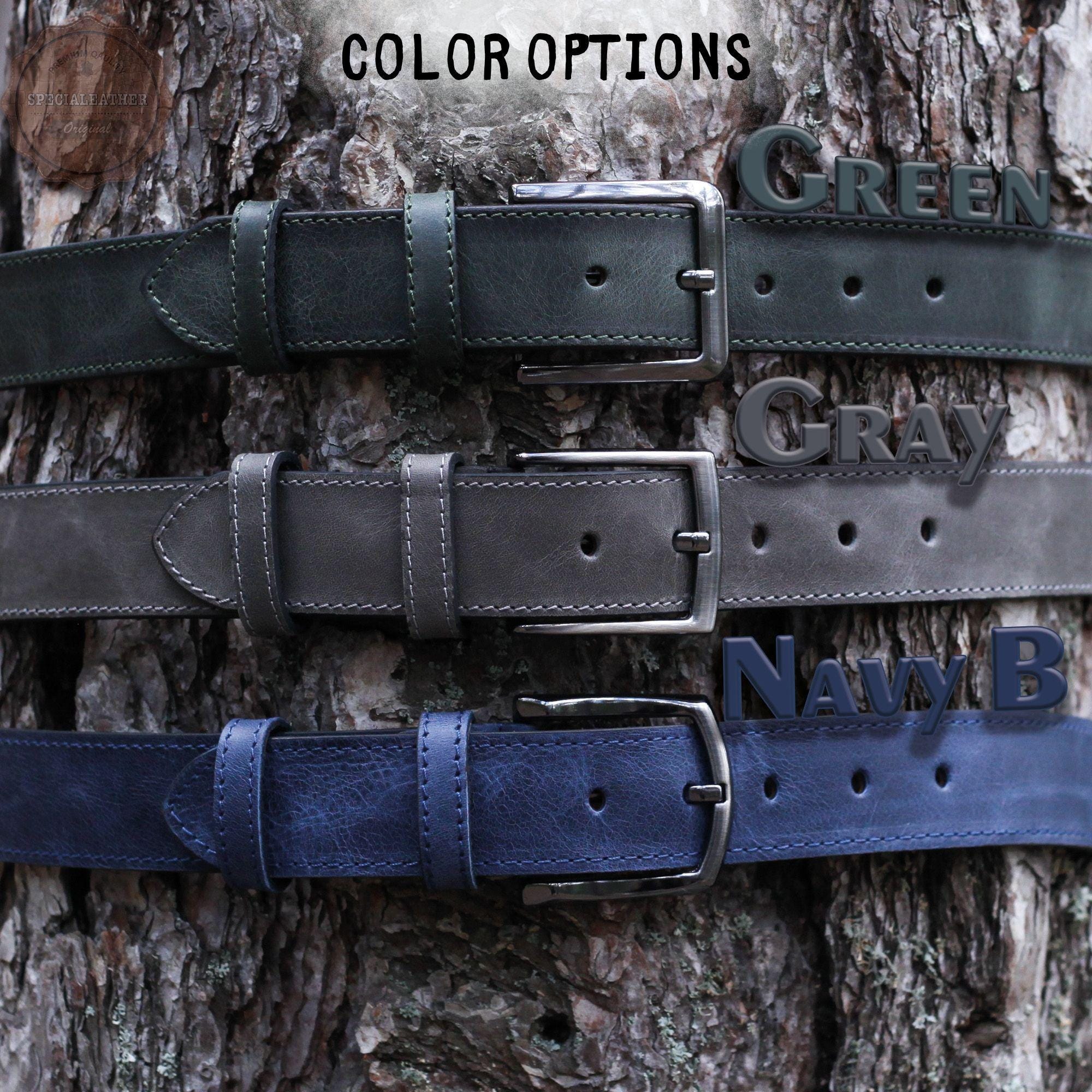 Custom Engraved Real Leather Belt - Personalized Gift for him, Father's Day, Birthdays gift, Anniversary gift, Valentine's Day