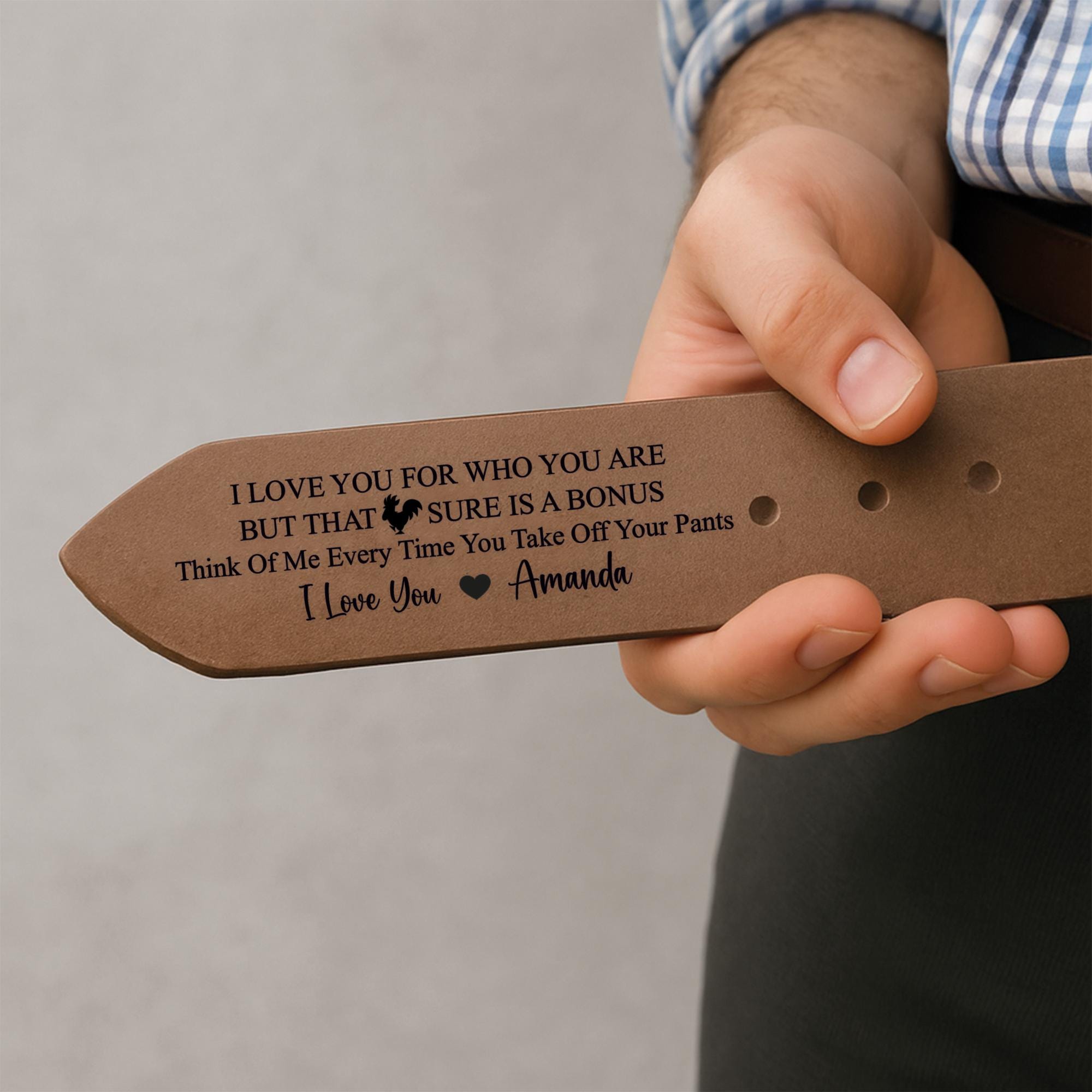 Custom Handmade Leather Belt - Personalized Top Grain Leather Belt - Anniversary Gift - Grooms Men Gift - Genuine Leather - Gift for him