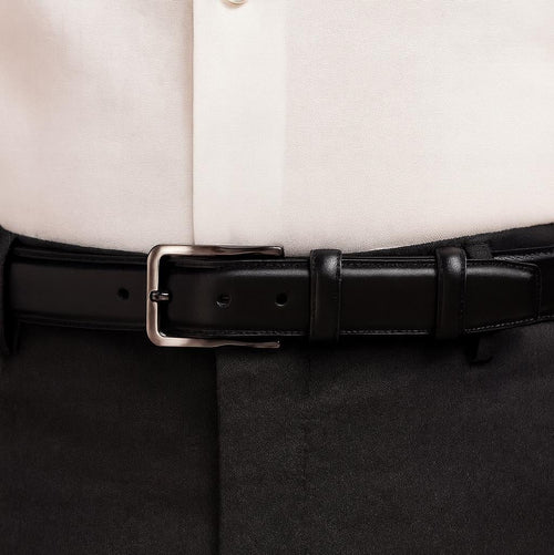 Custom Genuine Leather Belt - Classic Men's Accessory - Personalized Gift for Him - Anniversary, Wedding, Valentine's Day, Grooms Men Gift